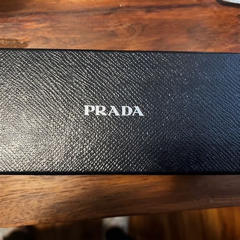 mens prada sunglass case|prada sunglasses case only.